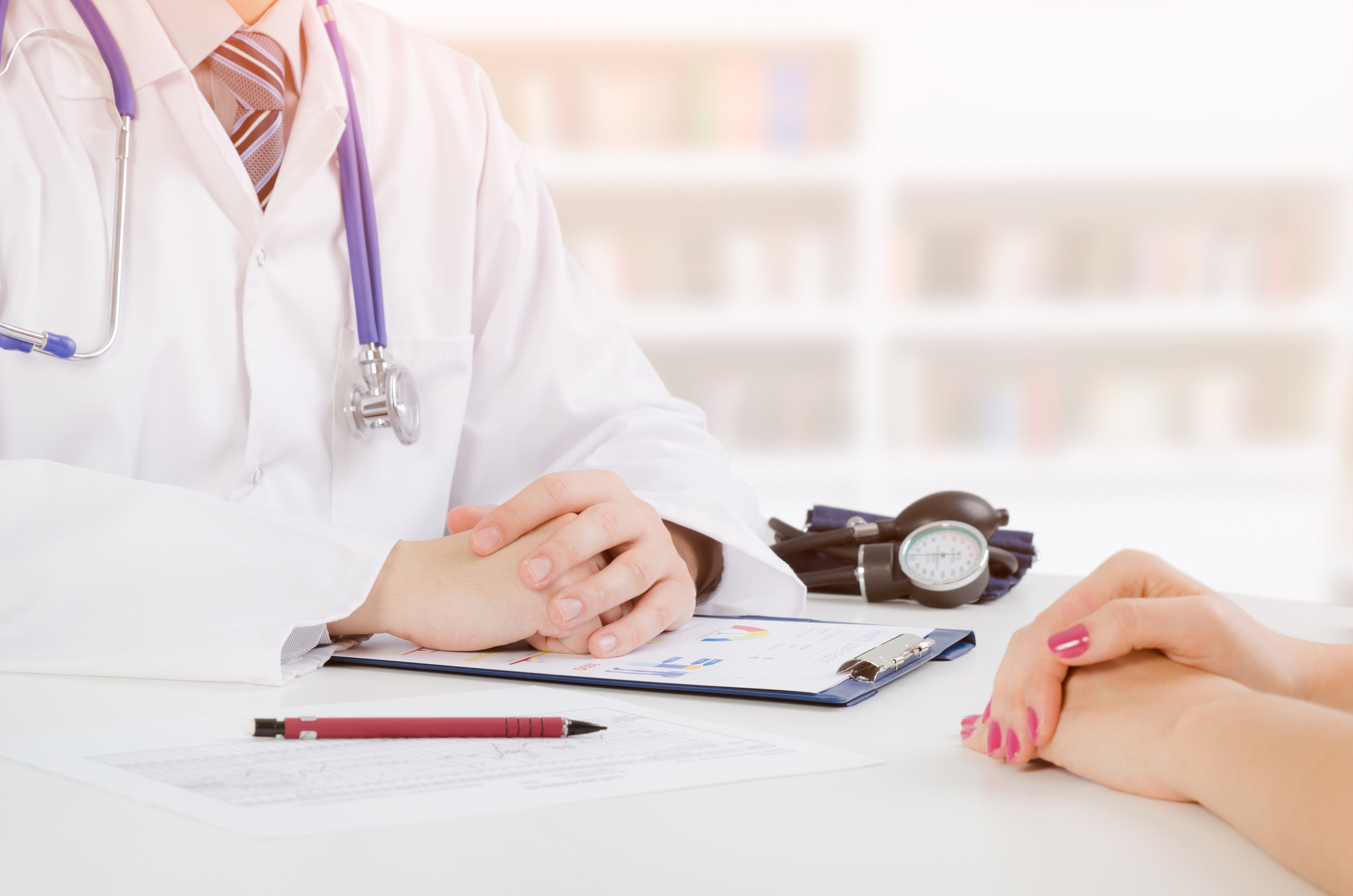 Doctor and Patient Having a Medical Consultation
